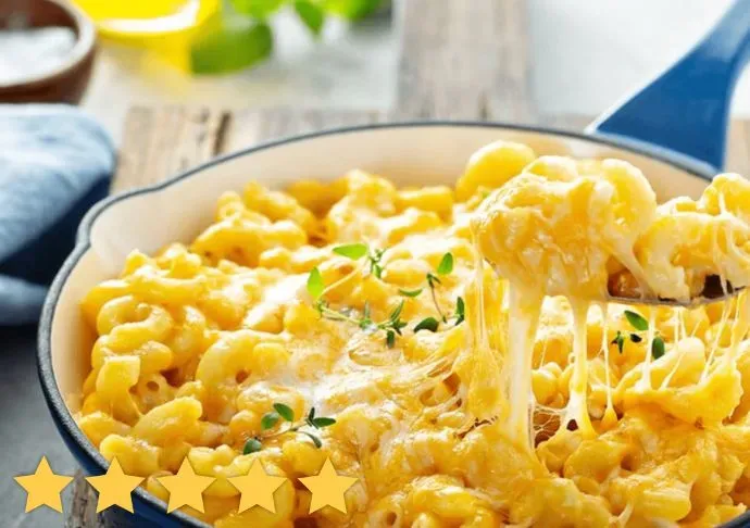 America's Finest Mac & Cheese — prepared in a bowl