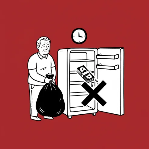 Illustration: Saving groceries during outages