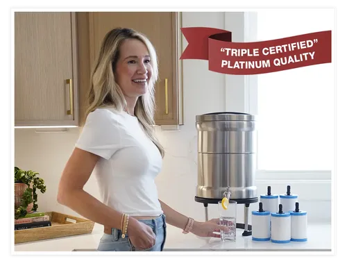 Triple Certified — NSF 42, 53, 401