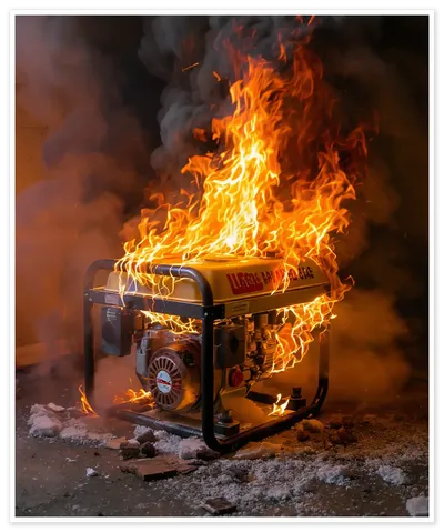 Gas generator dangers